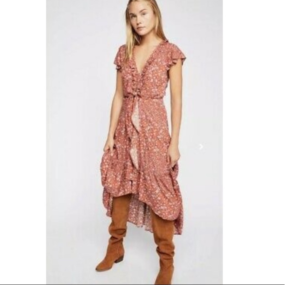 Free People Kivari Capri floral dress